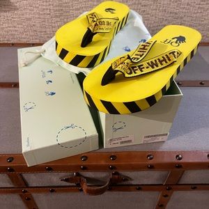 Off-White Flip Flop Sandals